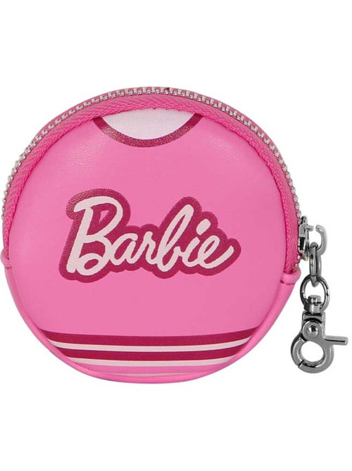 Barbie Varsity Porte-monnaie Cookie, Rose - Kiabi