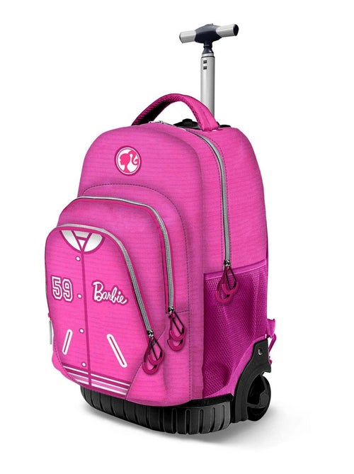 Barbie Varsity Sac à dos à Roulettes GTS FAN, Rose - Kiabi