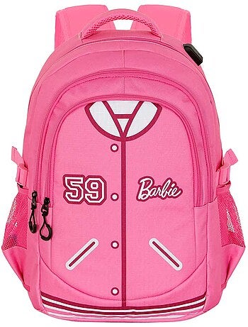 Barbie Varsity Sac à dos Running PLUS, Rose