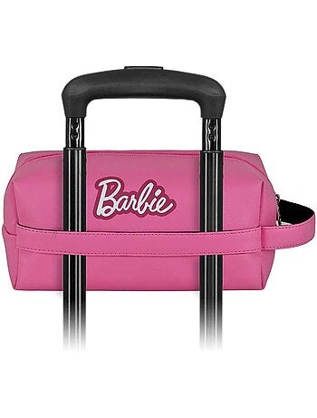 Barbie Varsity Trousse de Toilette de Voyage Brick PLUS, Rose