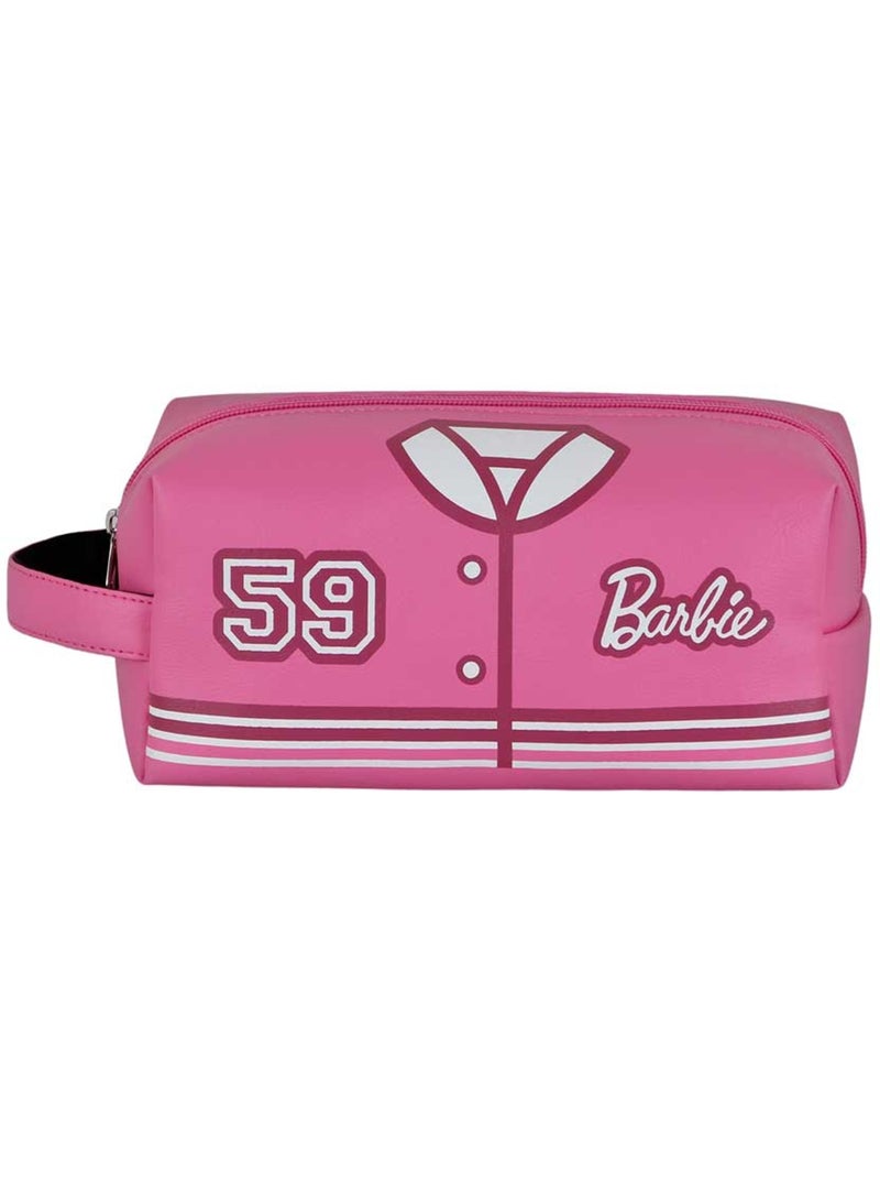Barbie Varsity Trousse de Toilette de Voyage Brick PLUS, Rose Rose - Kiabi