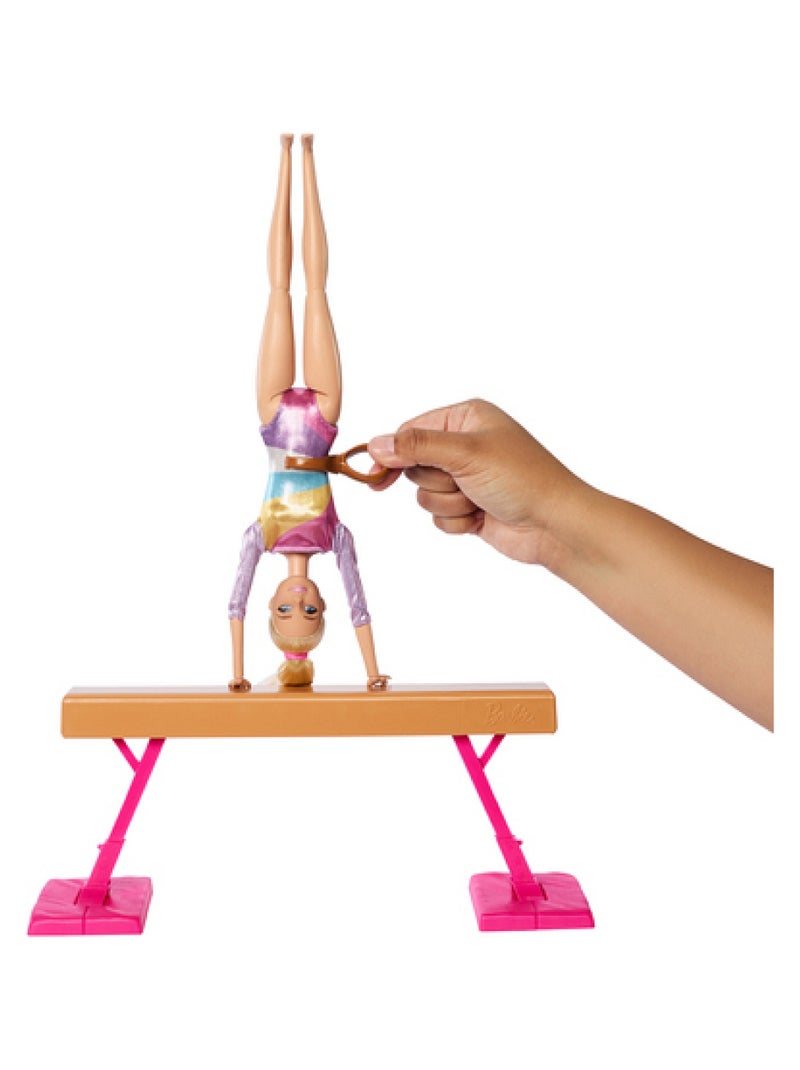 Barbie _x_ Coffret Gymnastique Beige - Kiabi