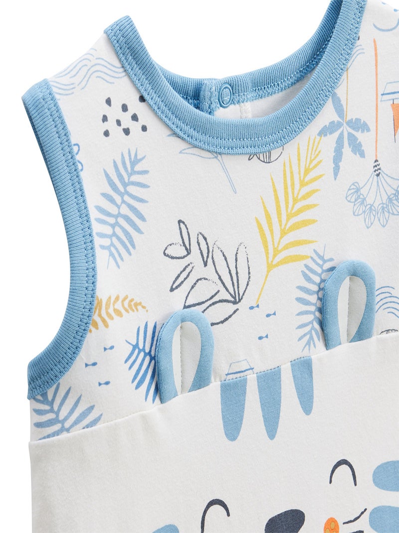 Barboteuse bébé Biscarosse Ecru - Kiabi