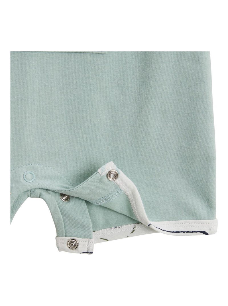 Barboteuse bébé Elliot Vert - Kiabi