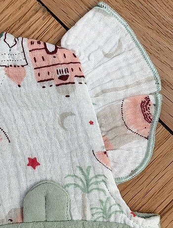Barboteuse bébé en gaze de coton Arya