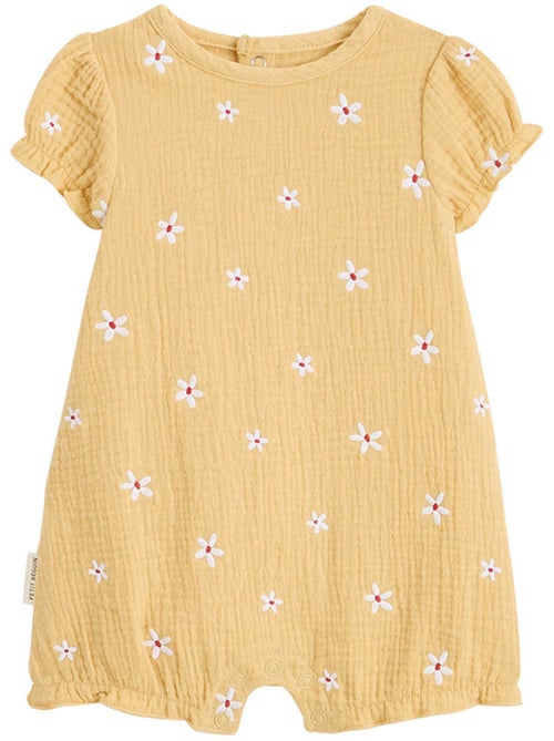 Barboteuse bébé en gaze de coton Camila - Kiabi