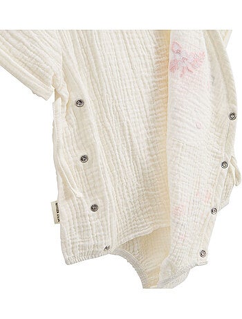 Barboteuse bébé en gaze de coton Louison