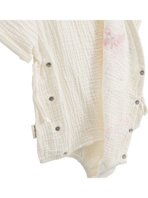 Barboteuse bébé en gaze de coton Louison - Kiabi