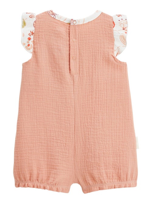 Barboteuse bébé en gaze de coton Mindanao - Kiabi