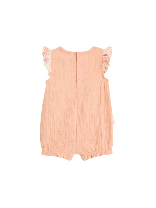 Barboteuse bébé en gaze de coton Santa Giulia - Kiabi