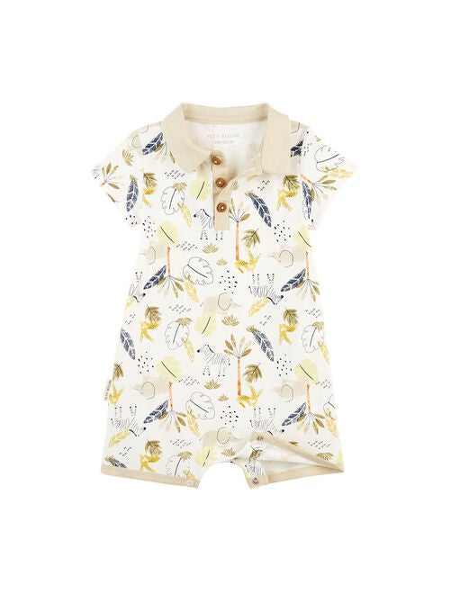 Barboteuse Union Suits Pour Bébé – Imprimé Saisonnier, Boutonnage Intégral, Fausses Fesses