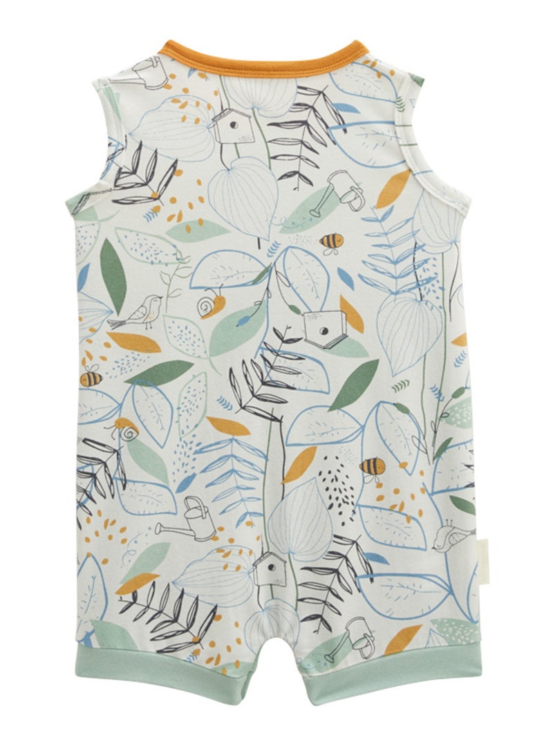 Barboteuse bébé Garden Party Vert - Kiabi