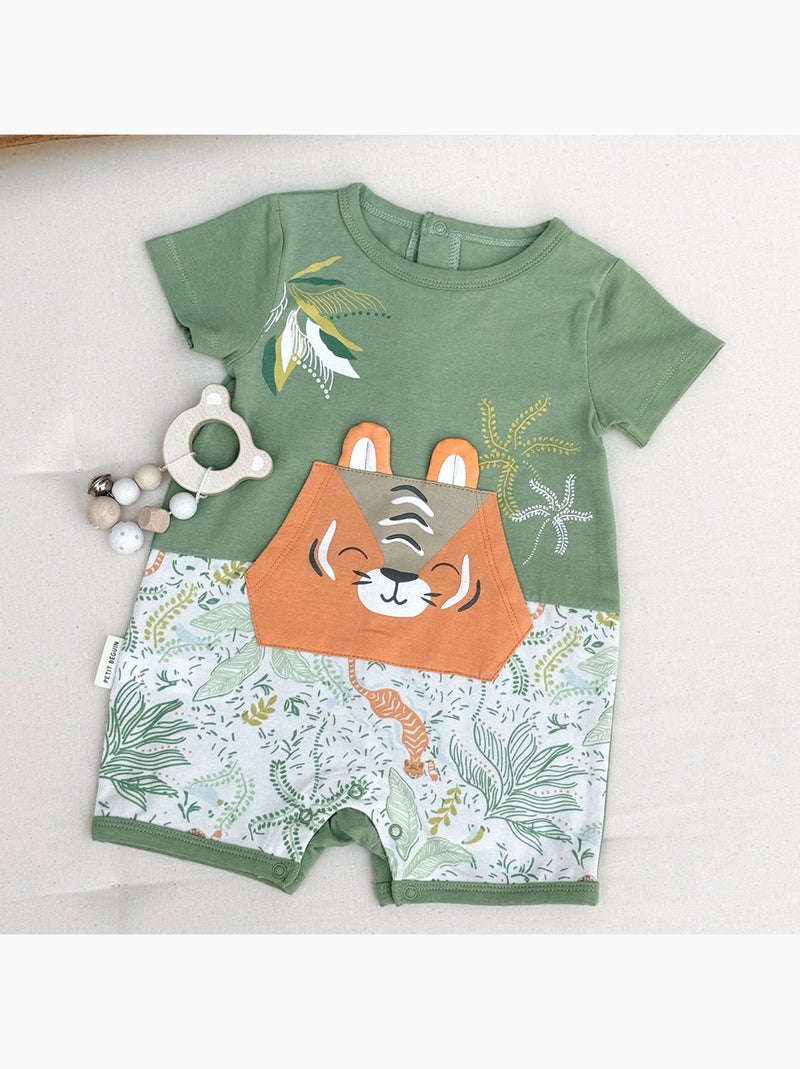 Barboteuse bébé Kanha Vert - Kiabi