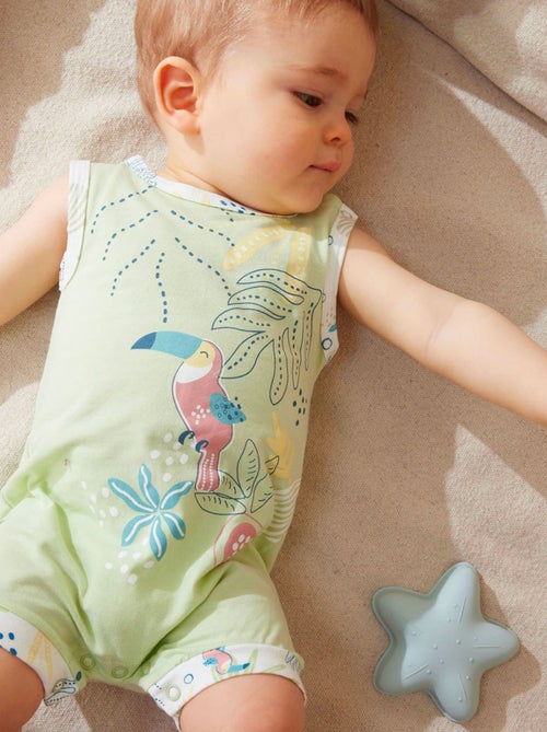 Barboteuse bébé Moka - Kiabi