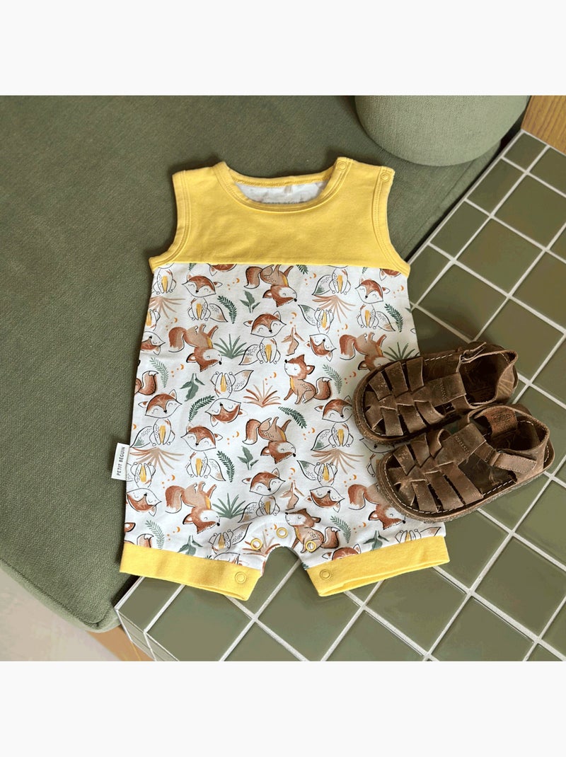 Barboteuse bébé Petit Envahisseur Jaune - Kiabi