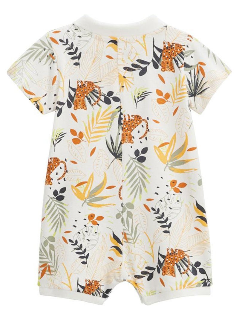 Barboteuse bébé Wakae Ecru - Kiabi