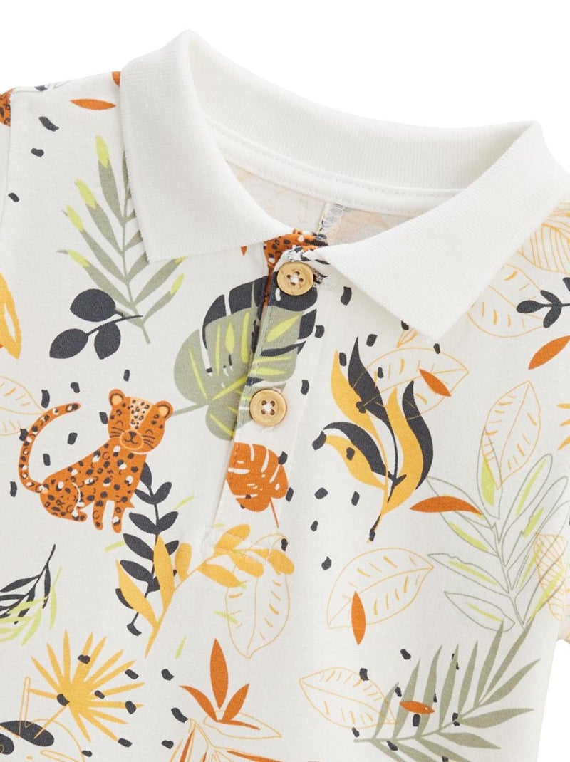 Barboteuse bébé Wakae Ecru - Kiabi