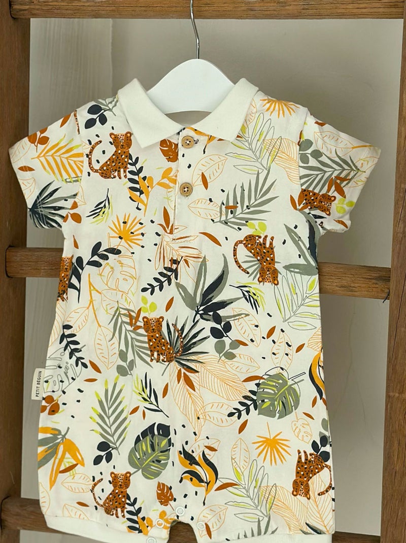 Barboteuse bébé Wakae Ecru - Kiabi