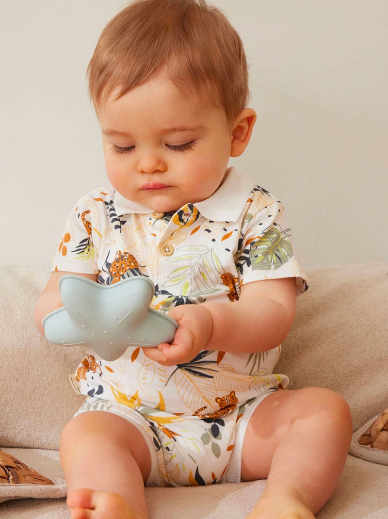 Barboteuse bébé Wakae Ecru - Kiabi