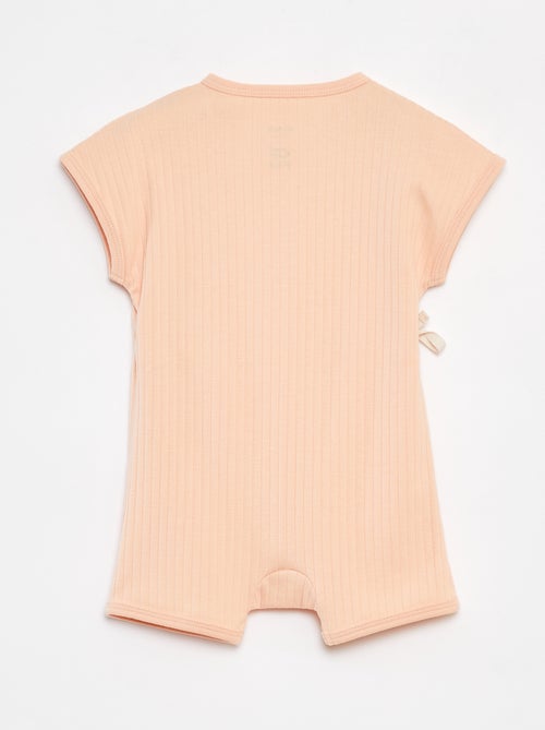 Barboteuse cache cœur - cradle to cradle - Kiabi