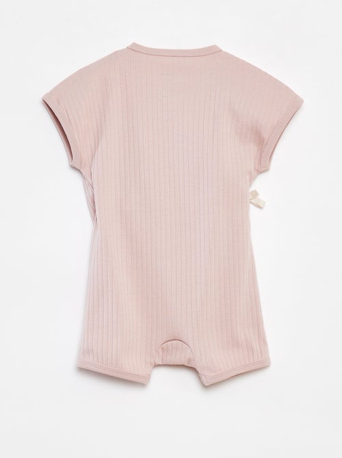 Barboteuse cache cœur - cradle to cradle - Kiabi