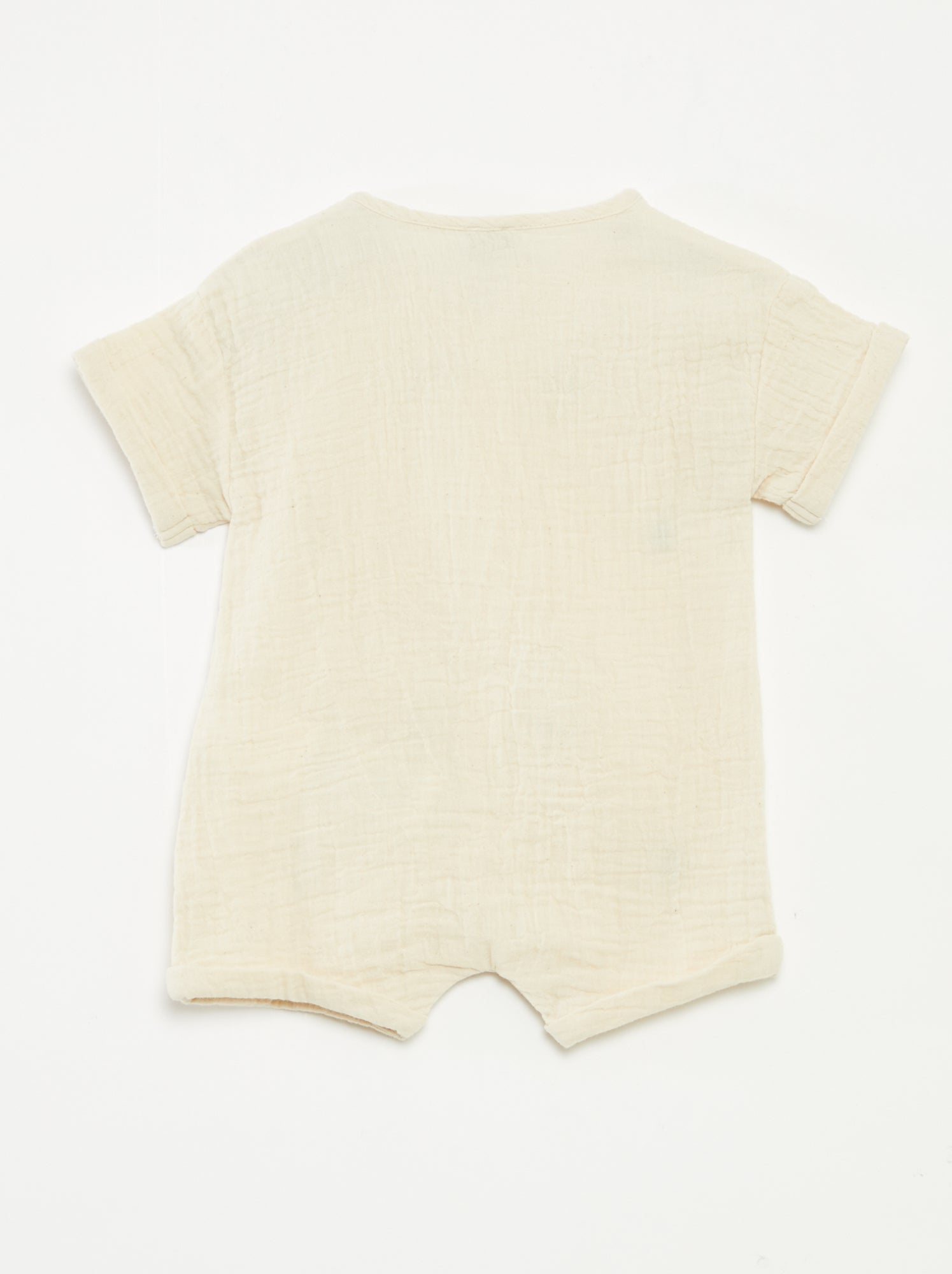 Barboteuse Chicco En Coton Doux – Ouverture Dos à Boutons, Motif Lion Mignon – Pour Bébé Garçon Ou Fille, Printemps/automne - 2