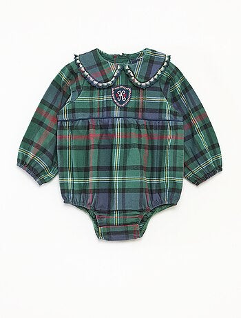 Barboteuse courte 'Kiabi & Catherine Painvin' en flanelle de coton