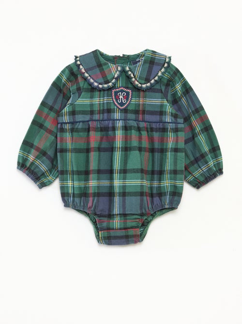 Barboteuse courte 'Kiabi & Catherine Painvin' en flanelle de coton - Kiabi