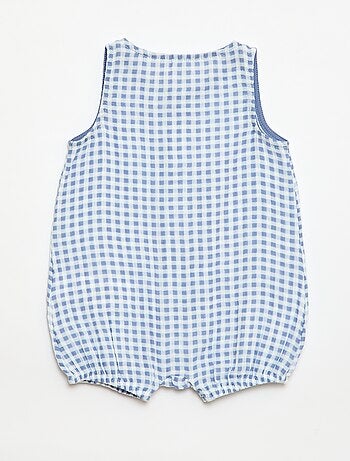 Barboteuse dors bien en gaze de coton