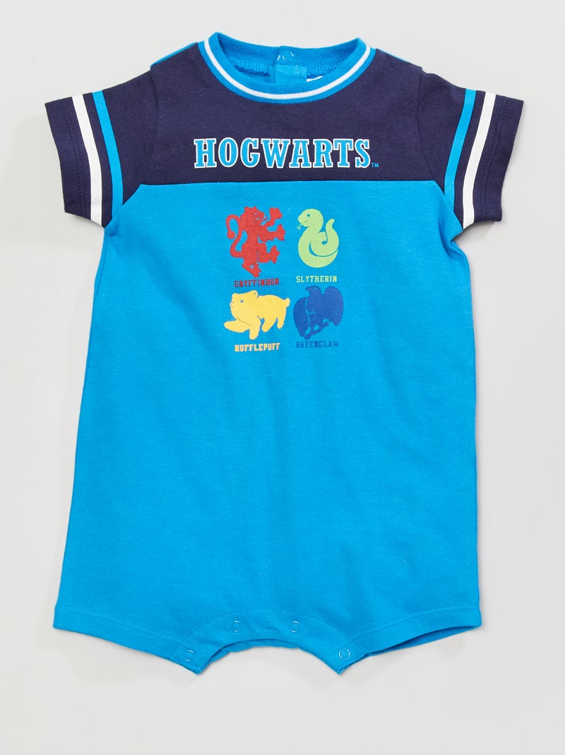 Barboteuse en jersey 'Harry Potter' bleu - Kiabi