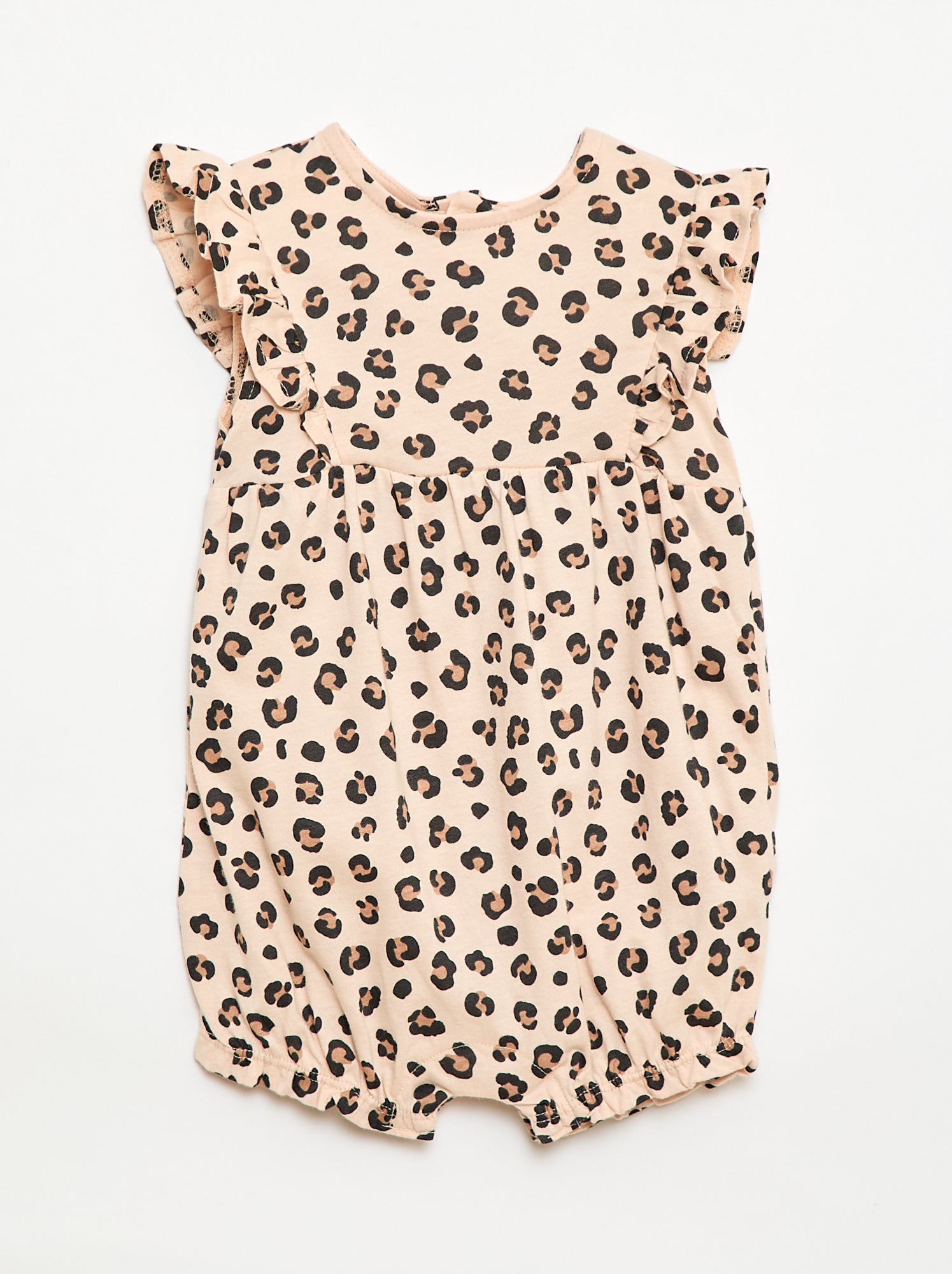 Barboteuse imprimée en jersey de coton