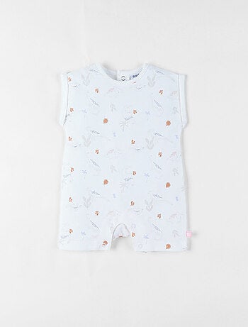 Barboteuse,, Jersey fantaisie Noukie's