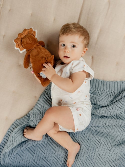 Barboteuse,, Jersey fantaisie Noukie's - Kiabi