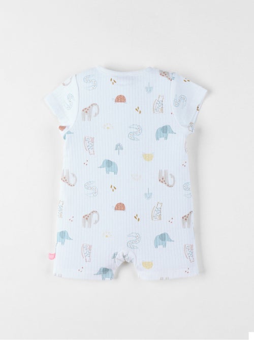 Barboteuse,, Jersey fantaisie Noukie's - Kiabi