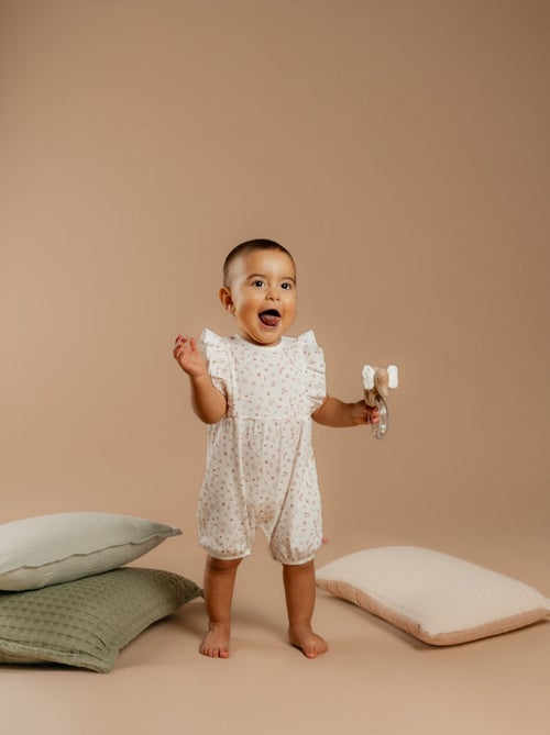 Barboteuse, Jersey pointelle Noukie's - Kiabi