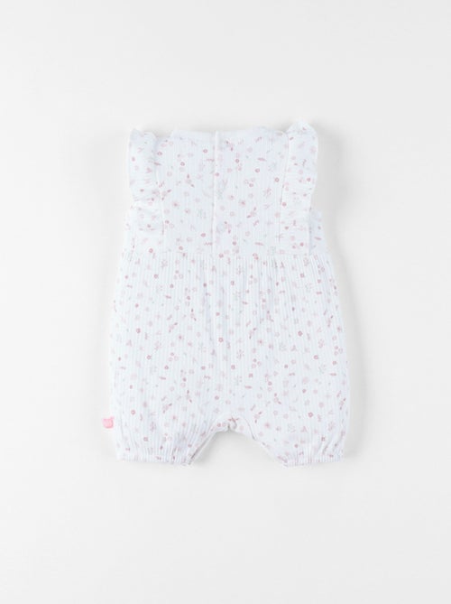 Barboteuse, Jersey pointelle Noukie's - Kiabi