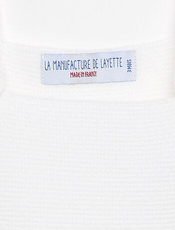Barboteuse 'La manufacture de layette'