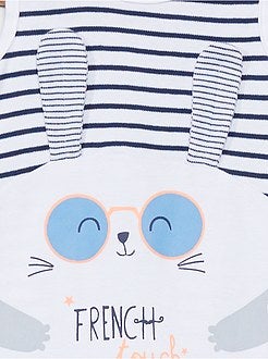 Barboteuse 'Petit Béguin' - Kiabi