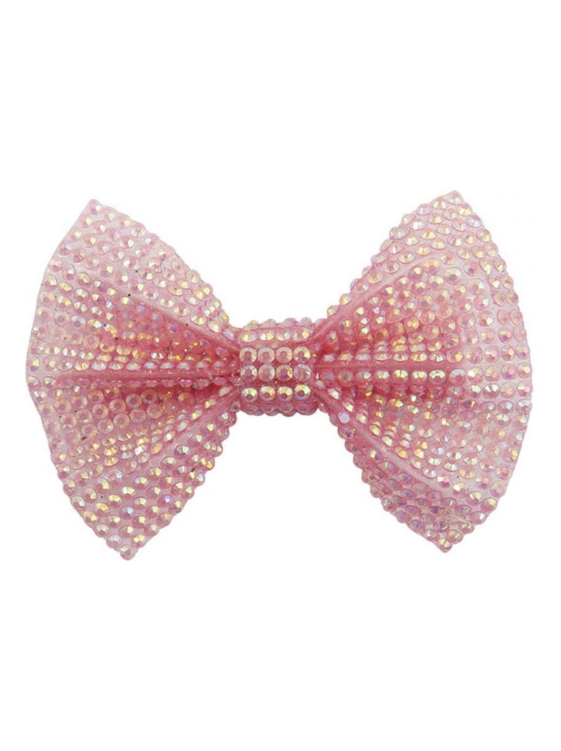 Barettes Boutique Pink Gem Bow N/A - Kiabi