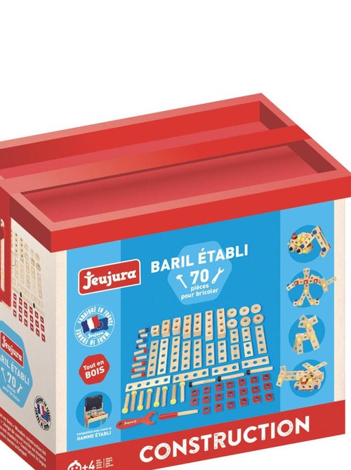 Baril 70 pièces en bois pour établi bois - Kiabi