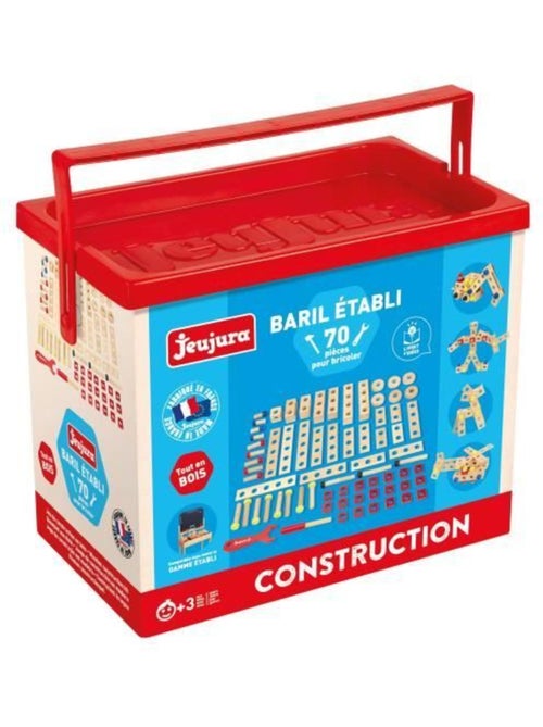 Baril 70 pièces en bois pour établi bois - Kiabi