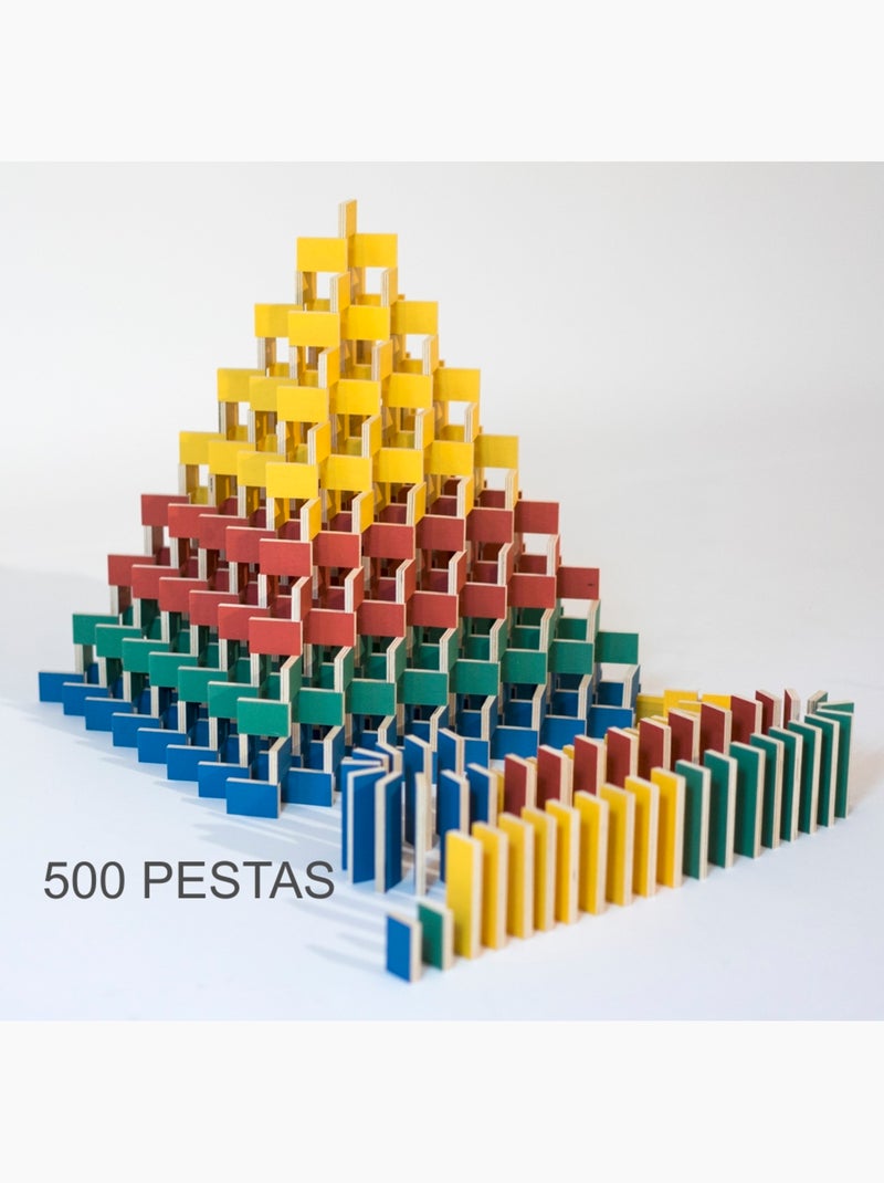 Baril de 500 dominos Pestas Bleu - Kiabi