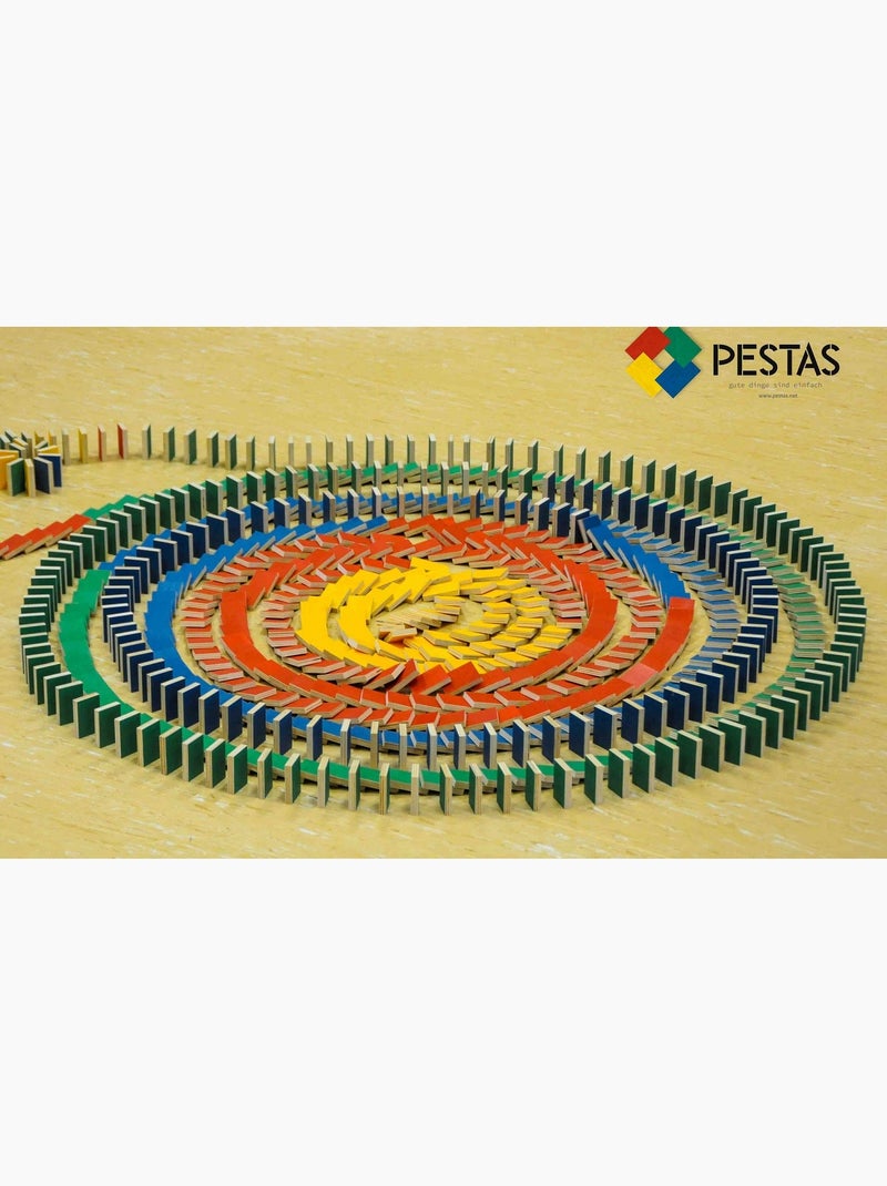 Baril de 500 dominos Pestas Bleu - Kiabi