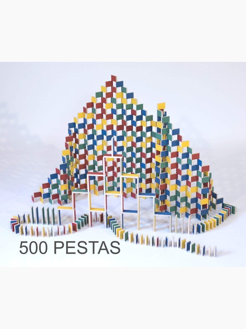 Baril de 500 dominos Pestas Bleu - Kiabi