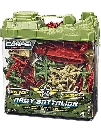 Baril de petits soldats 104 Pièces