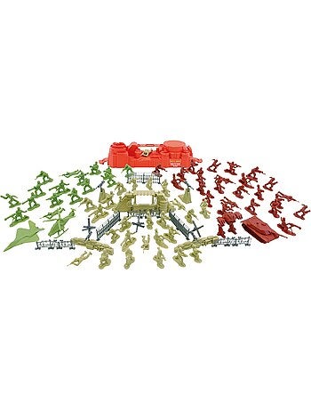 Baril de petits soldats 104 Pièces