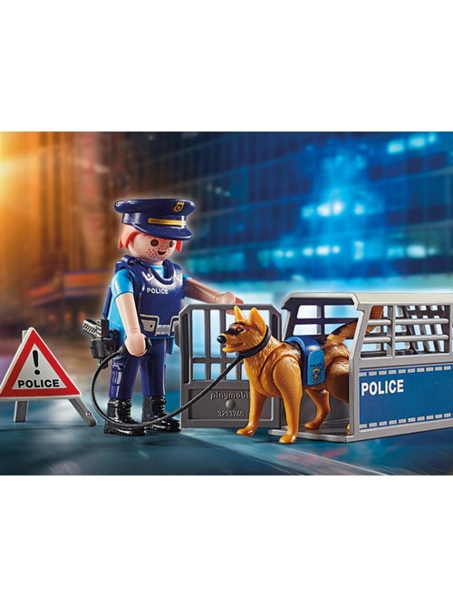 Barrage de police - Kiabi