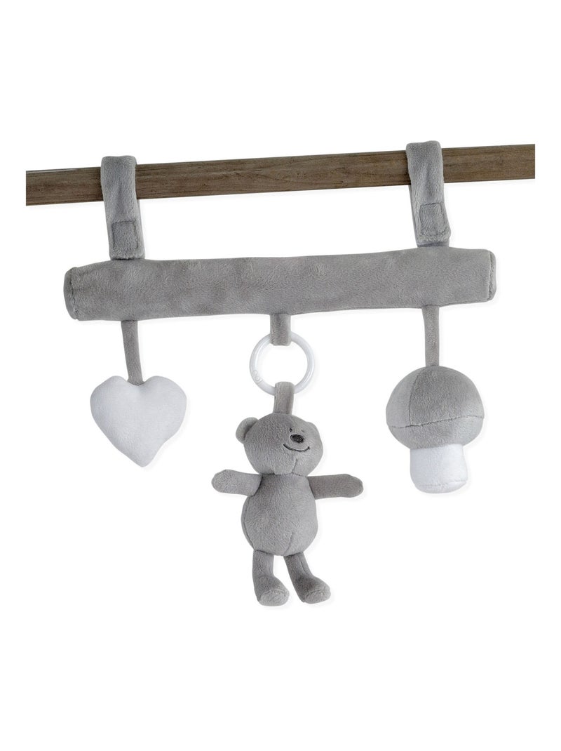 Barre D'activité Pour Bébé Gris - Kiabi