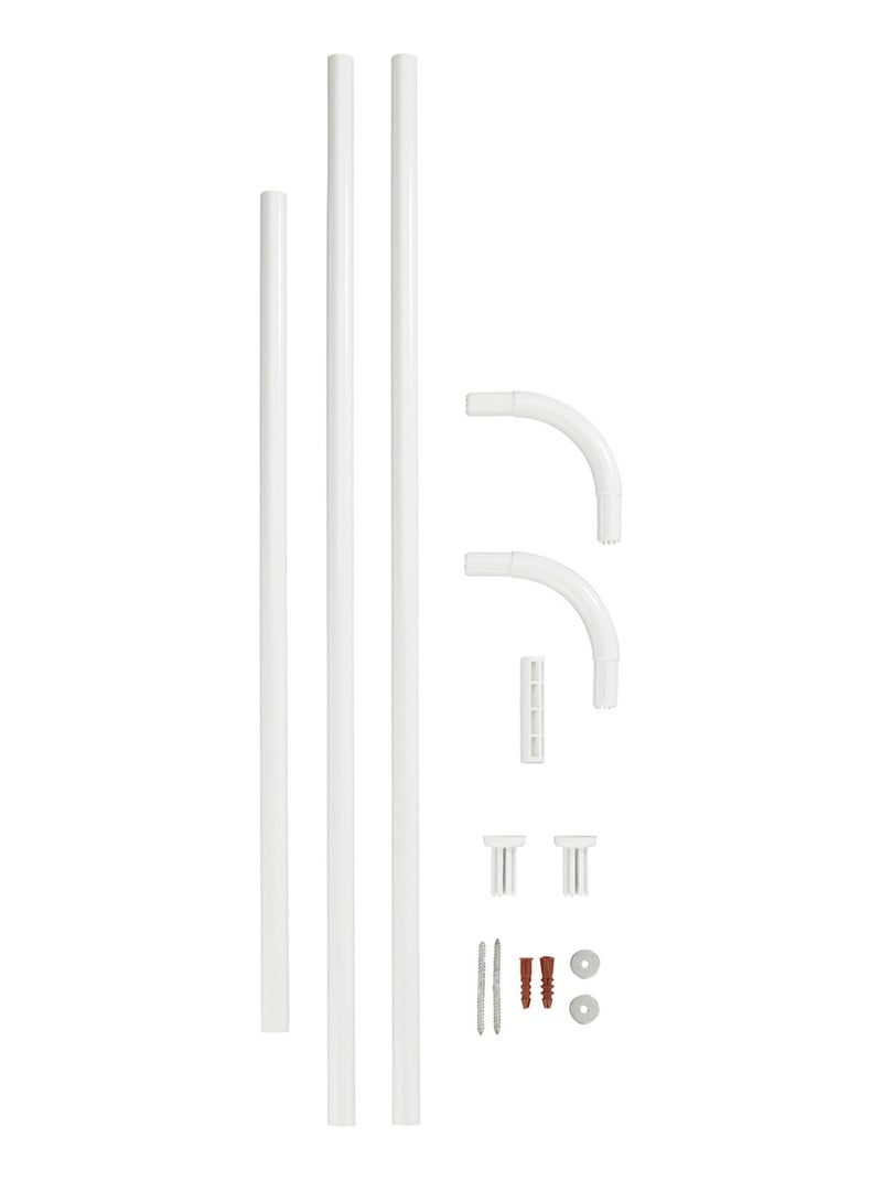 Barre d'angle universelle Blanc - Kiabi