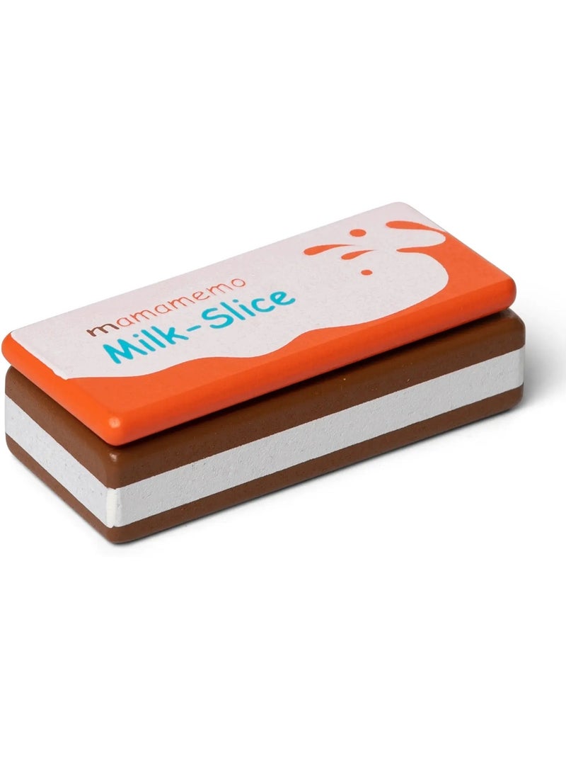 Barre de chocolat au lait en bois Orange - Kiabi